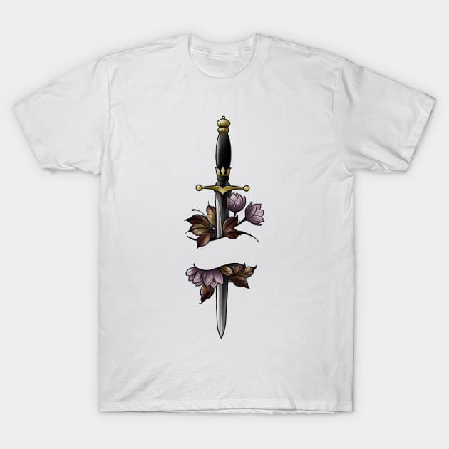 dagger T-Shirt by sample the dragon